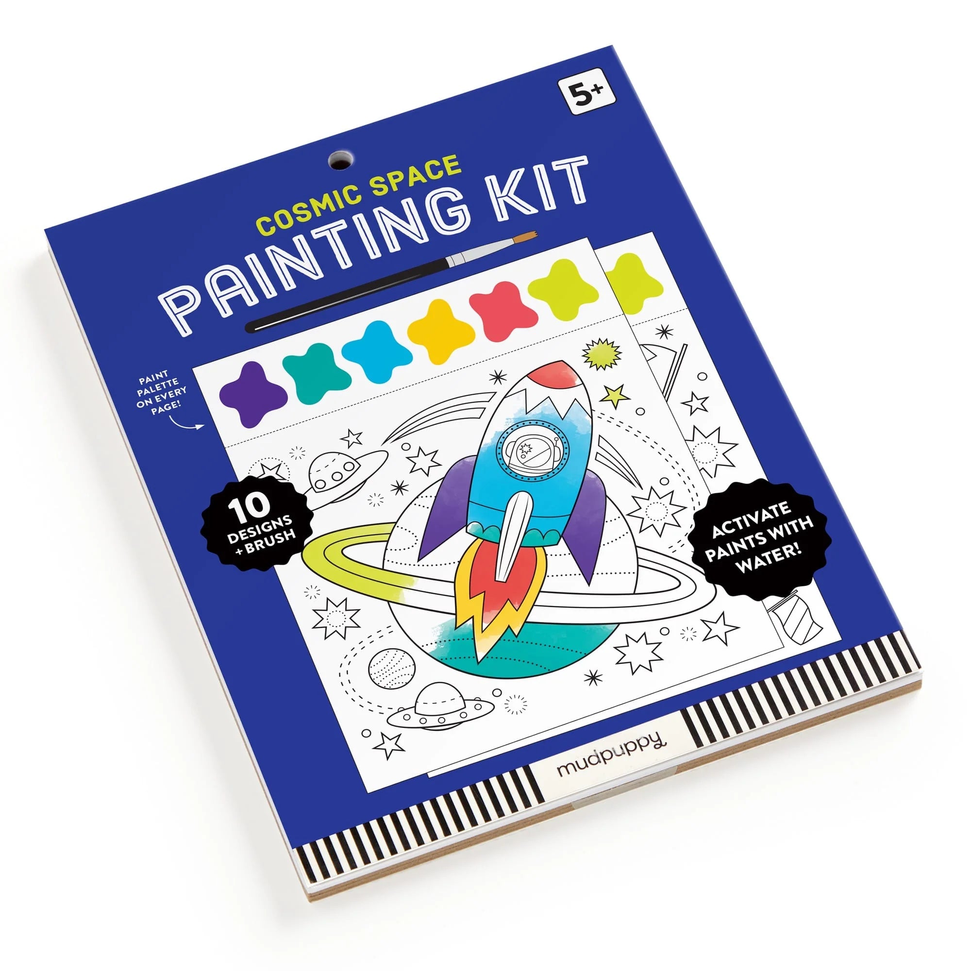 Kit pictura cu acuarele - Cosmic Space - Mudpuppy