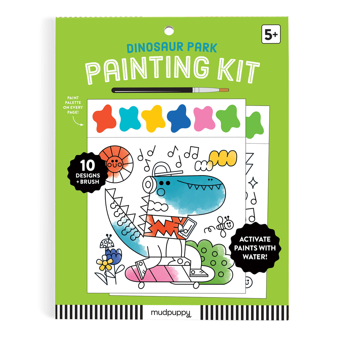 Set creativ de pictura, All in One - Dinosaur Park - Mudpuppy