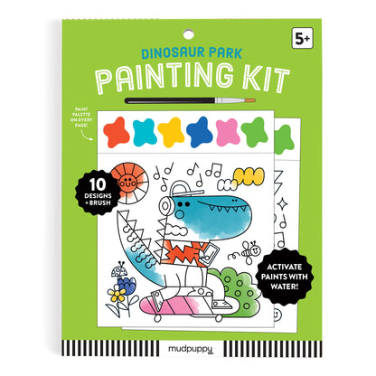 Set creativ de pictura, All in One - Dinosaur Park - Mudpuppy