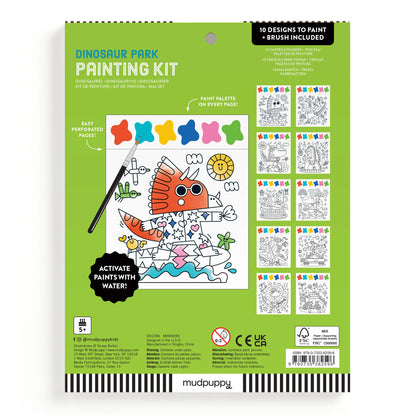 Set creativ de pictura, All in One - Dinosaur Park - Mudpuppy