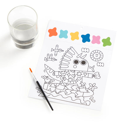 Set creativ de pictura, All in One - Dinosaur Park - Mudpuppy