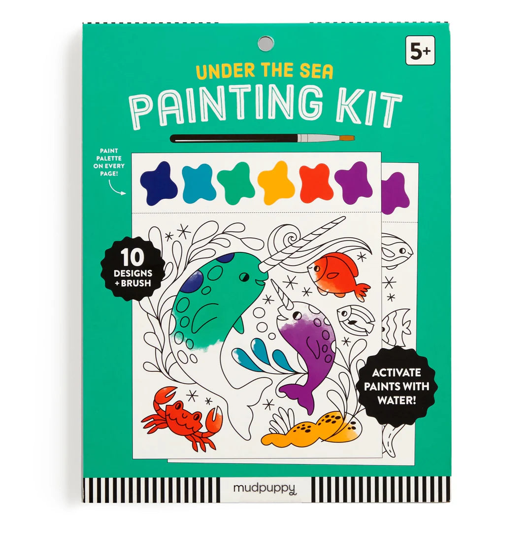 Set creativ de pictura, All in One - Under the Sea - Mudpuppy