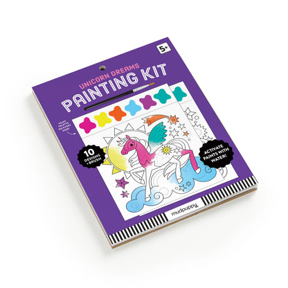 Kit pictura cu acuarele - Unicorn Dreams - Mudpuppy