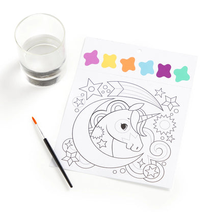 Kit pictura cu acuarele - Unicorn Dreams - Mudpuppy