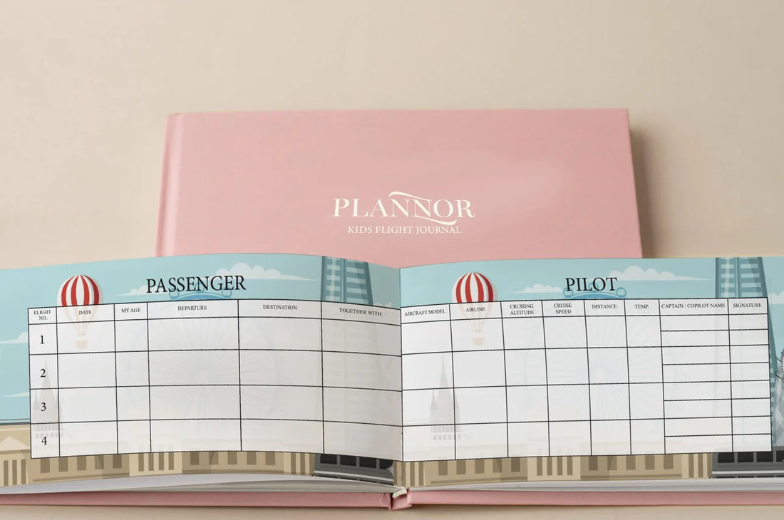 Jurnal de zbor pentru copii - Le Soleil a Paris - Plannor