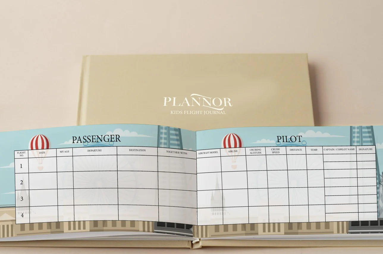 Jurnal de zbor pentru copii - The Sand of Greece - Plannor