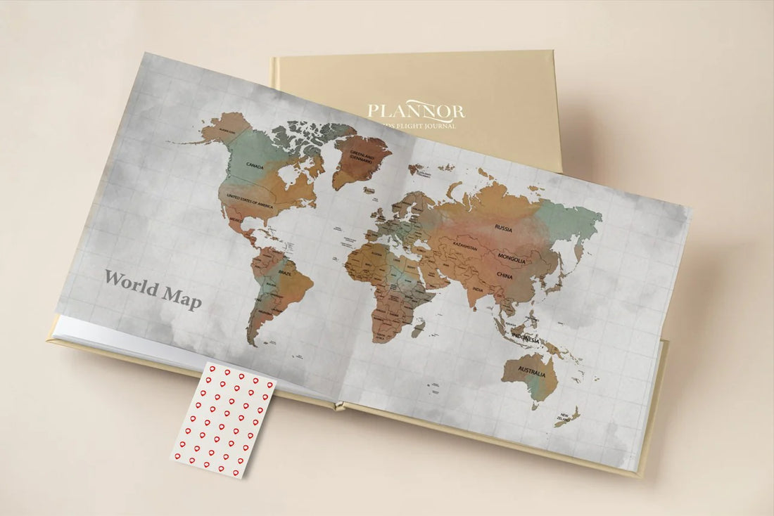 Jurnal de zbor pentru copii - The Sand of Greece - Plannor