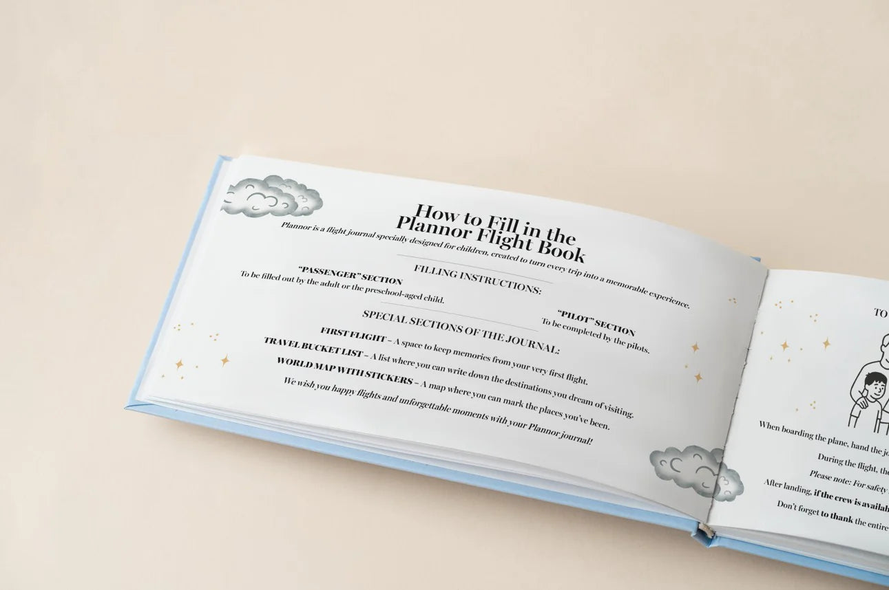 Jurnal de zbor pentru copii - The Sea of Italy - Plannor