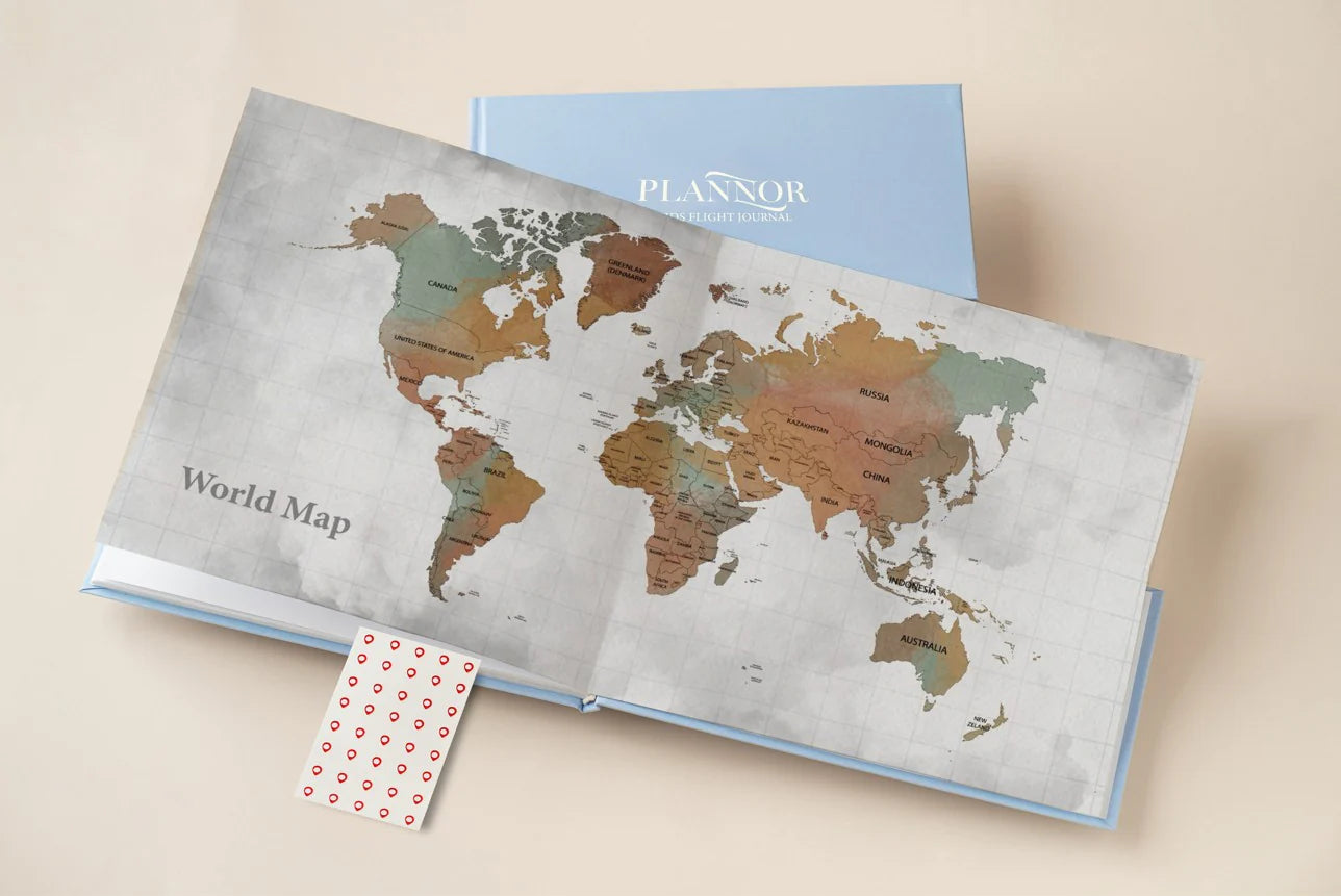 Jurnal de zbor pentru copii - The Sea of Italy - Plannor