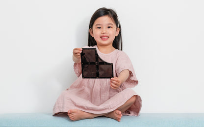 Set constructie magnetic, 16 piese – Ramps &amp; Intersections Pack – Connetix