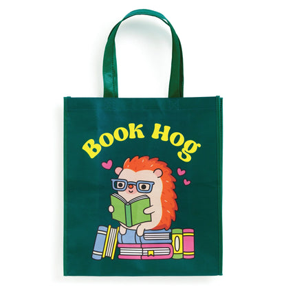 Sacoșă reutilizabilă - Book Hog - Mudpuppy
