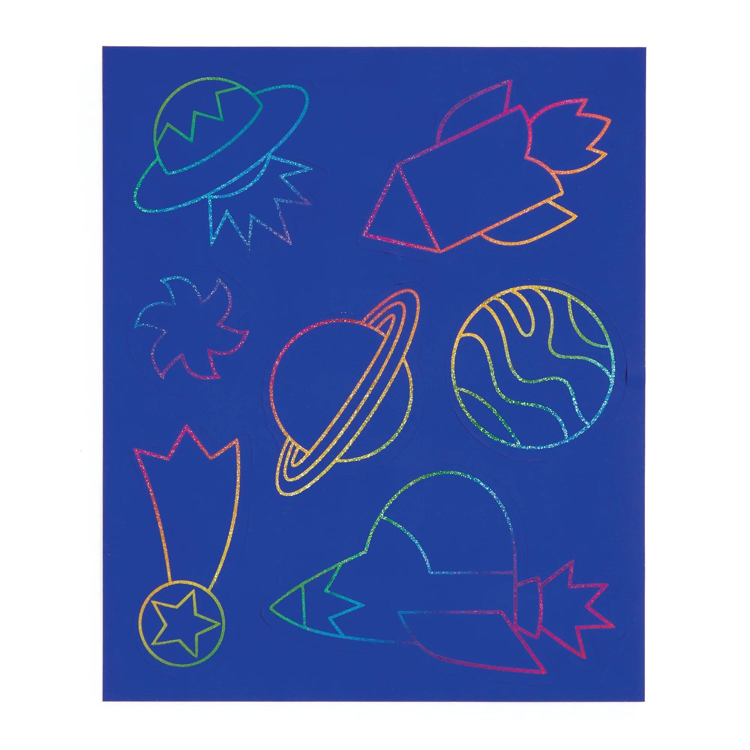Kit creativ, Scratch Magic - Cosmic Galaxy - Mudpuppy