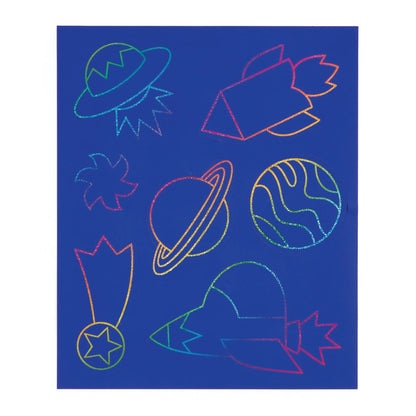 Kit creativ, Scratch Magic - Cosmic Galaxy - Mudpuppy
