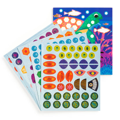 Kit creativ, Sticker Sparkle - Ocean Life - Mudpuppy