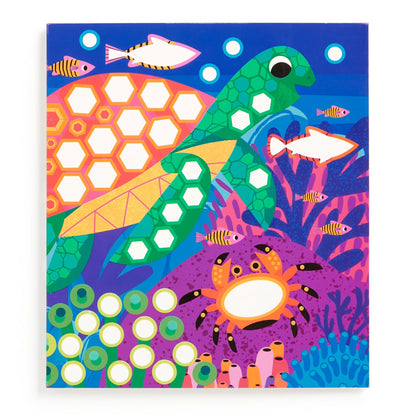 Kit creativ, Sticker Sparkle - Ocean Life - Mudpuppy