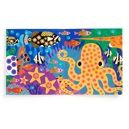 Kit creativ, Sticker Sparkle - Ocean Life - Mudpuppy