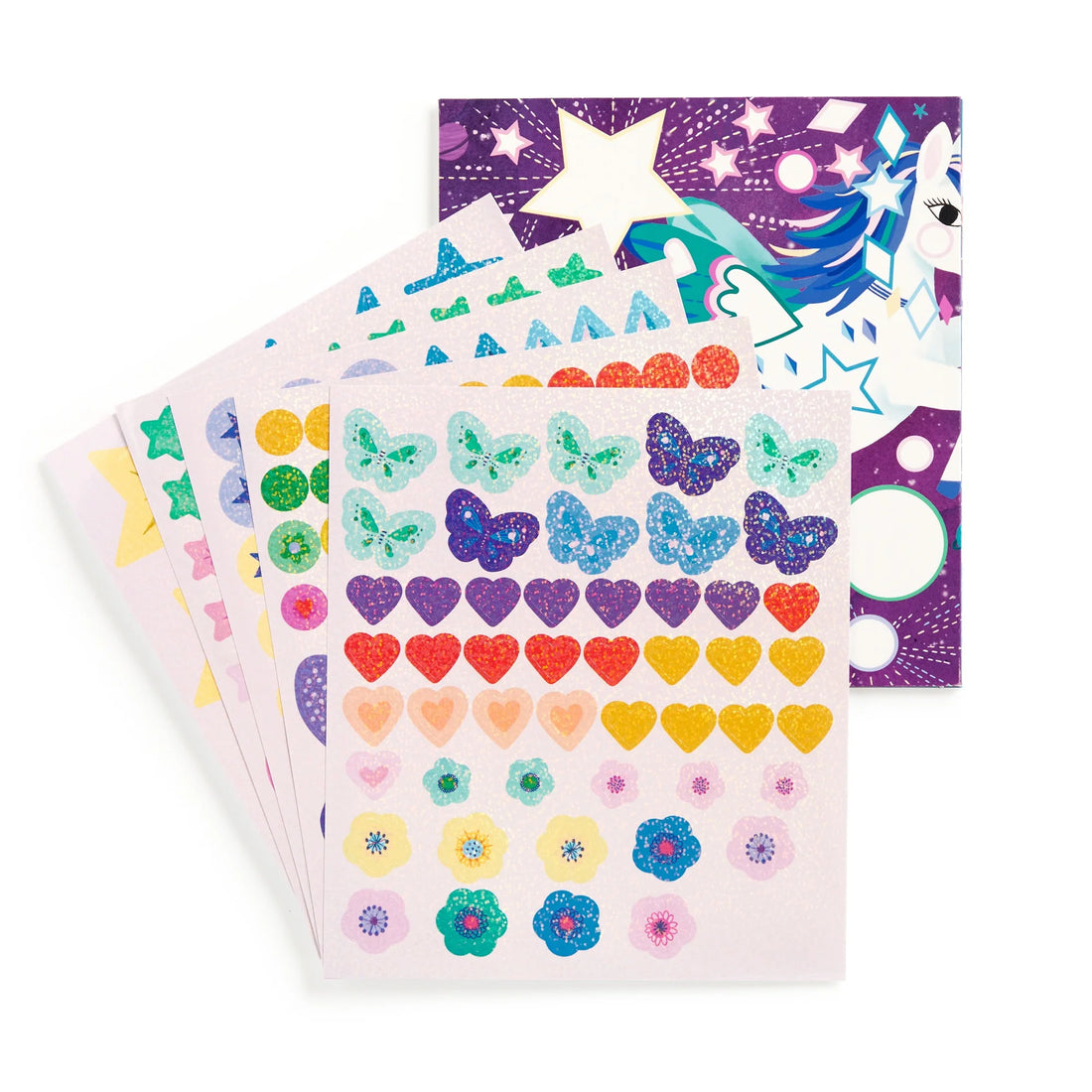 Kit creativ, Sticker Sparkle - Unicorn Magic - Mudpuppy