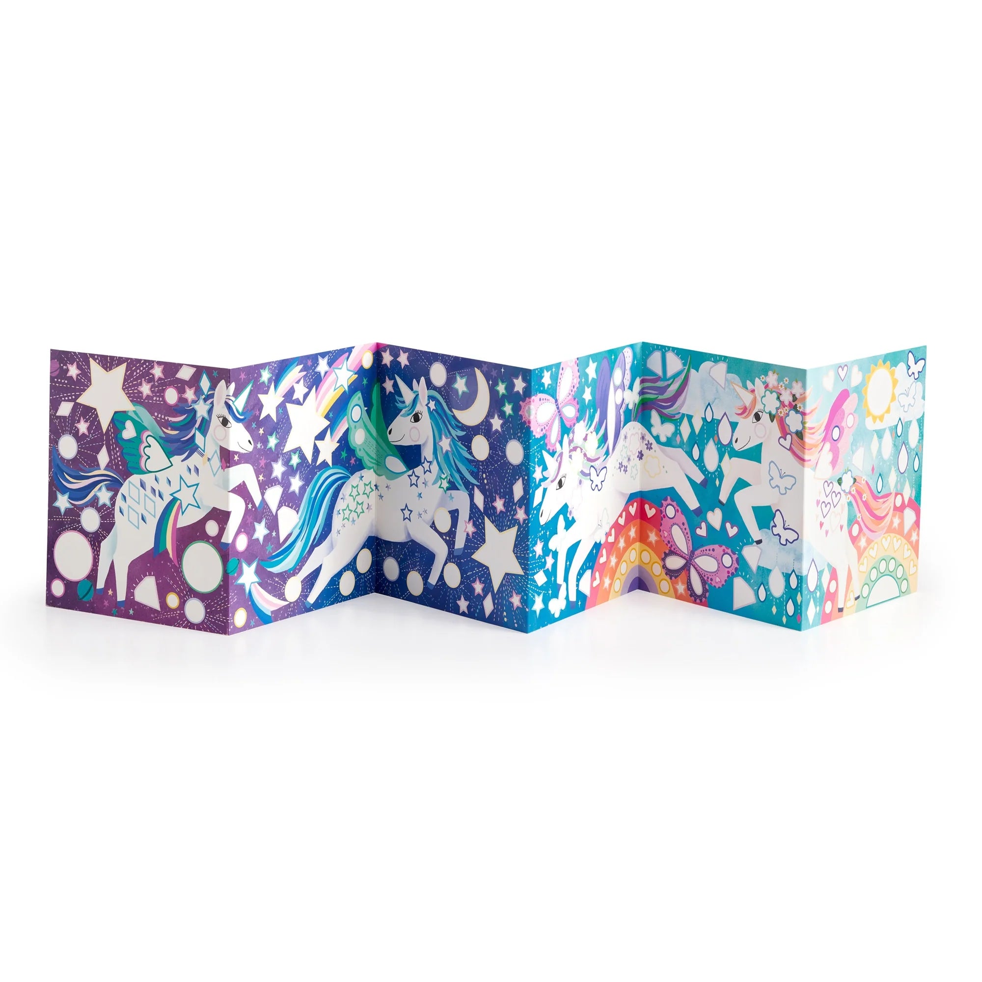 Kit creativ, Sticker Sparkle - Unicorn Magic - Mudpuppy