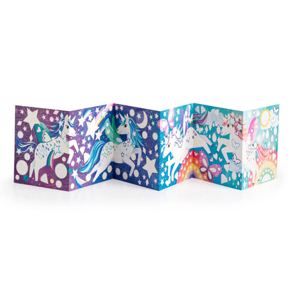 Kit creativ, Sticker Sparkle - Unicorn Magic - Mudpuppy