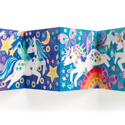 Kit creativ, Sticker Sparkle - Unicorn Magic - Mudpuppy