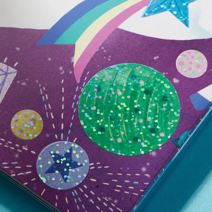 Kit creativ, Sticker Sparkle - Unicorn Magic - Mudpuppy