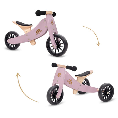 Tricicletă de echilibru 2 în 1 - Tiny Tot Lavender - Kinderfeets