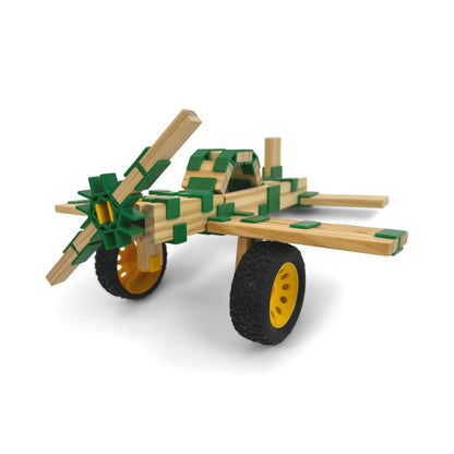 Set creativ 14 in 1, Construieste &amp; Conecteaza - Vehicle Adventure - Join Clips