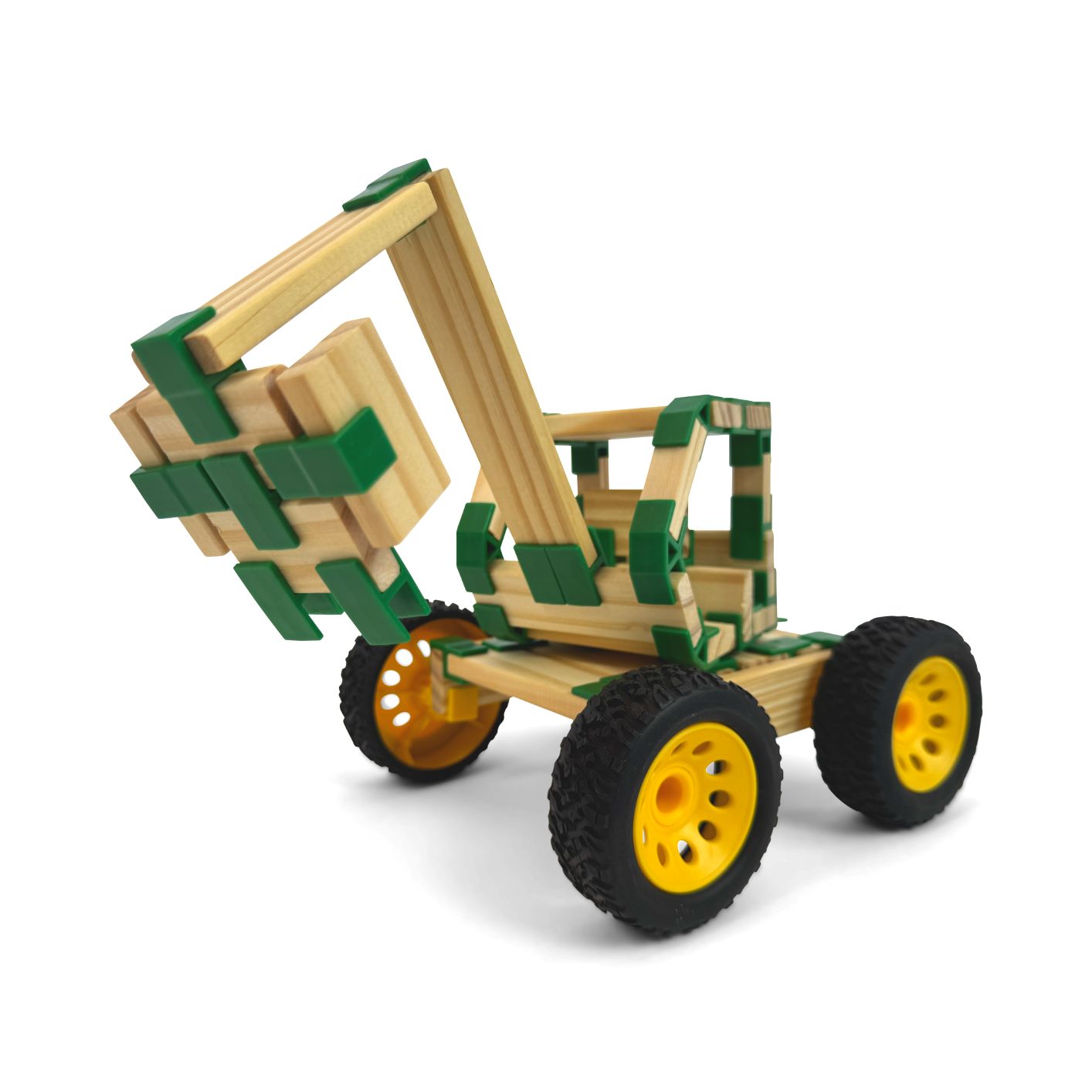 Set creativ 14 in 1, Construieste &amp; Conecteaza - Vehicle Adventure - Join Clips