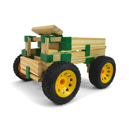 Set creativ 14 in 1, Construieste &amp; Conecteaza - Vehicle Adventure - Join Clips