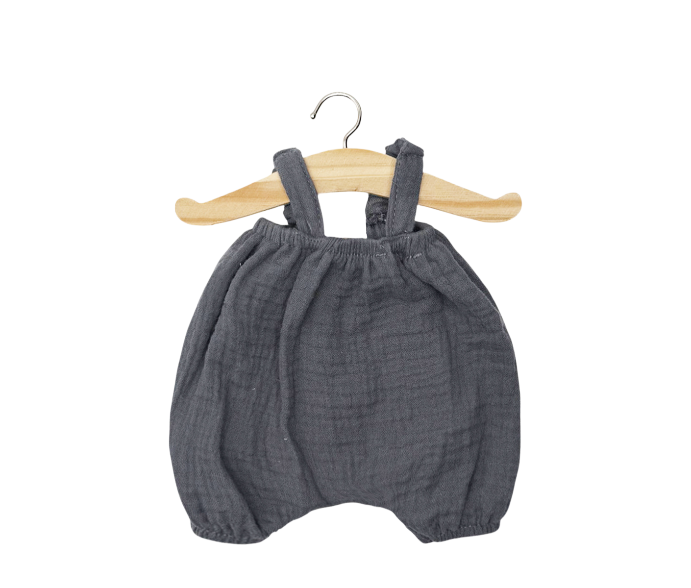 Salopetă Kim pentru păpuși - Mouse Grey - Minikane