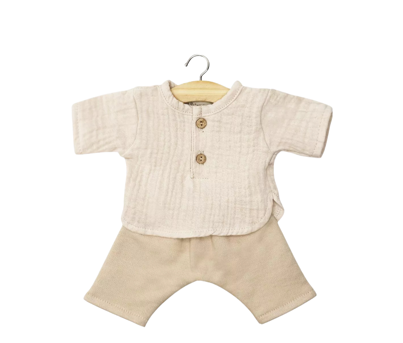 Set Marien pentru păpuși - Linen/Ecru - Minikane