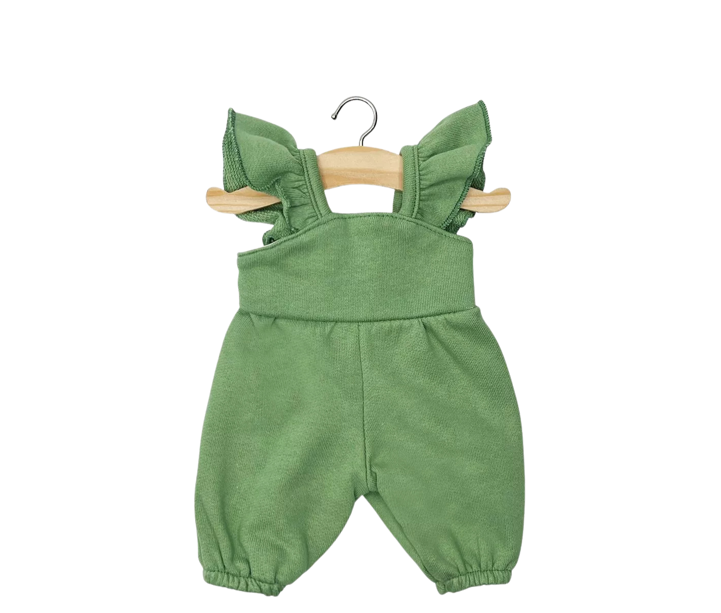 Salopetă Claudie pentru păpuși - Green - Minikane