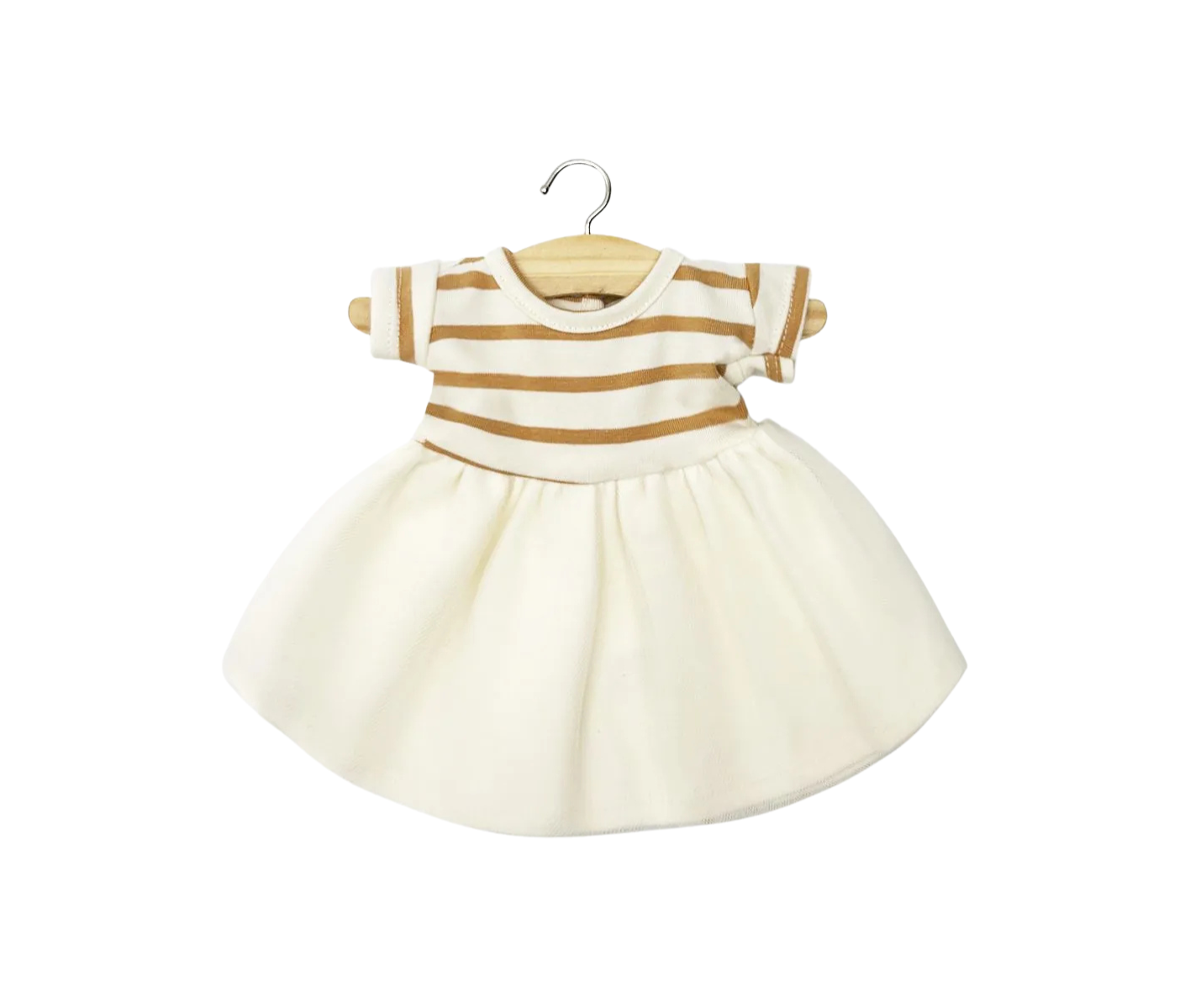 Tutu Rosana pentru păpuși - Beige Striped - Minikane