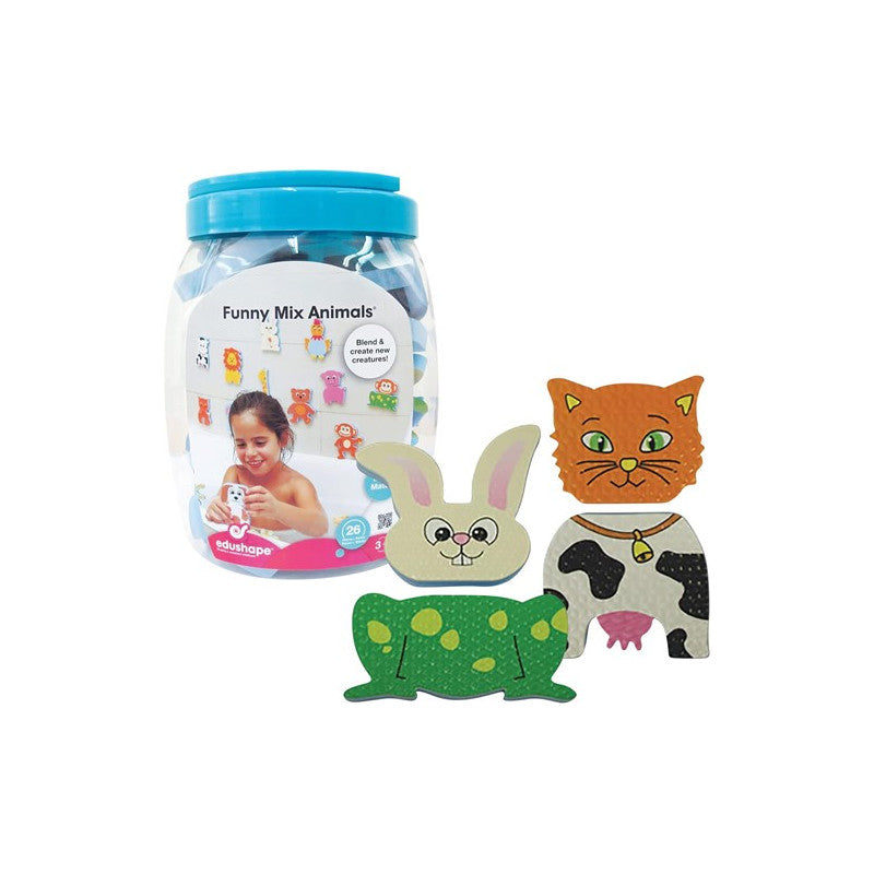 Jucarii pentru baie - Funny Mix Animals - Edushape