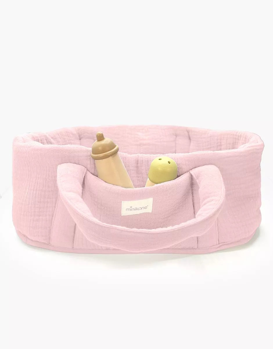 Coșuleț + perniță pentru păpuși - Strawberry - Minikane