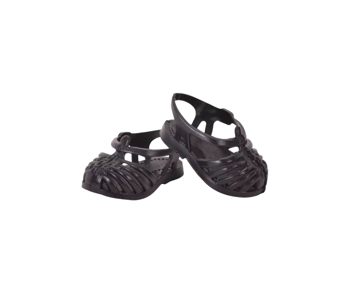 Sandale de plajă "Sun" pentru păpuși - Black - Minikane x Collégien