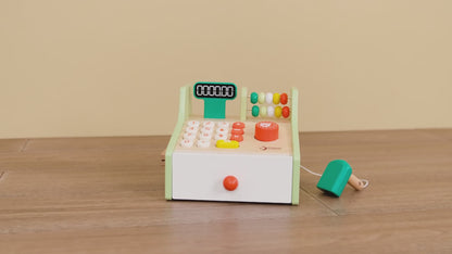 Set de joacă, Casă De Marcat din lemn - Cash Register - Classic World