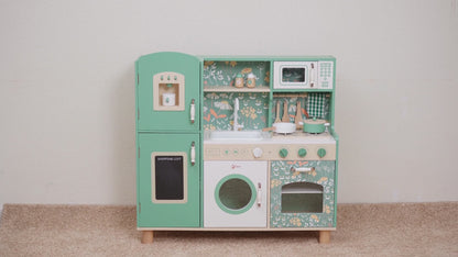 Set de joacă din lemn, Bucătărie All-In-One - Vintage - Classic World