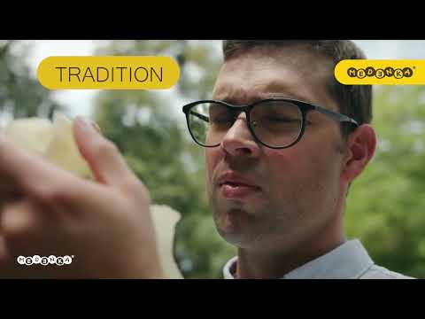 Creioane groase din ceara de albine, 6 culori – Junior Rainbow - Medenka