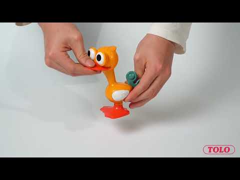 Jucarie distractiva - Crazy Eyed Bird - Tolo Bio