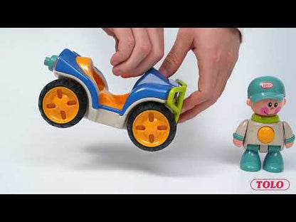 Set de joaca - Quad (ATW) &amp; Personaj interactiv, Boy - Tolo Bio