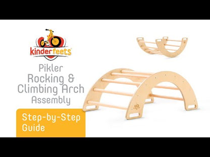Sistem Pikler, Arc Rocking &amp; Climbing - Kinderfeets