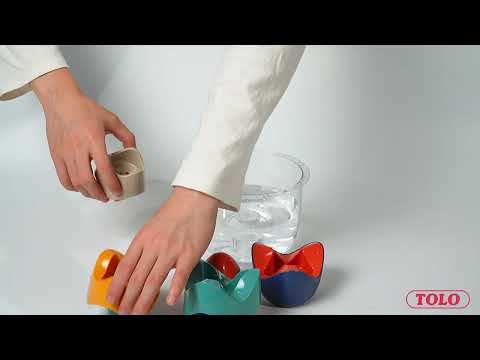 Set de potrivire &amp; stivuire -  Egg Tower - Tolo Bio