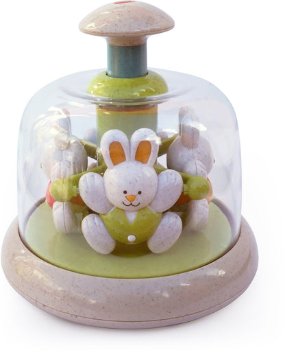 Jucarie interactiva - Rabbit Carousel - Tolo Bio