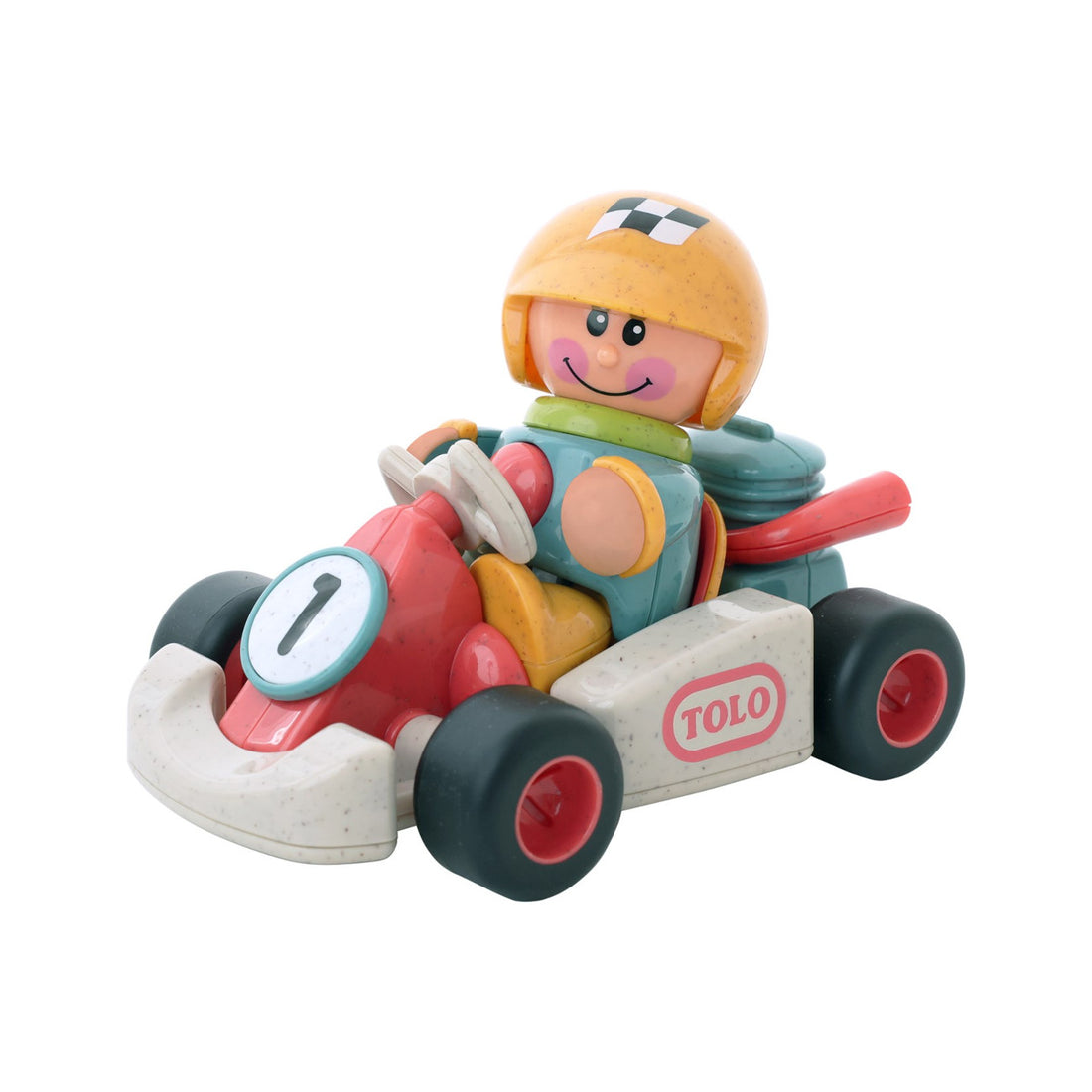 Set de joaca - Go-Kart &amp; Personaj interactiv, Racing Boy - Tolo Bio