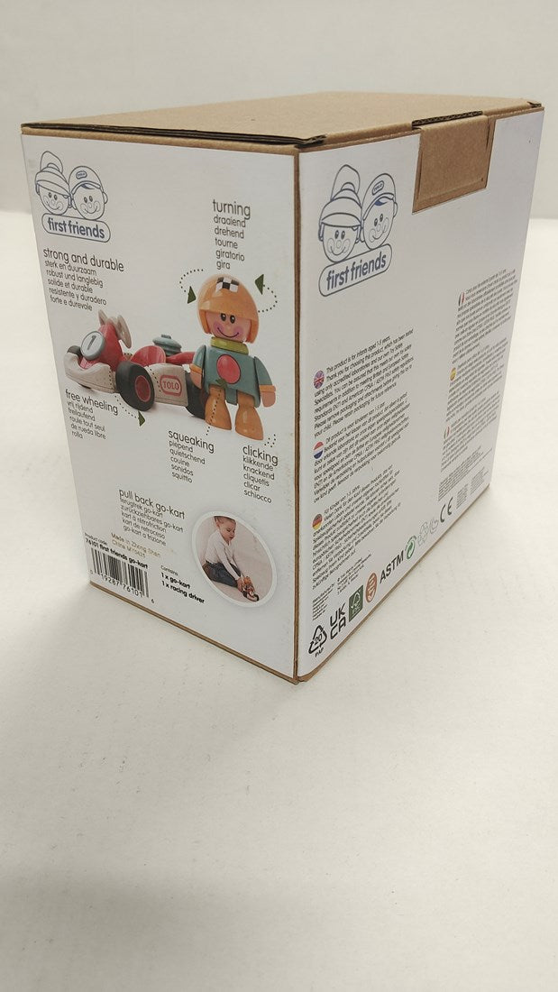 Set de joaca - Go-Kart &amp; Personaj interactiv, Racing Boy - Tolo Bio