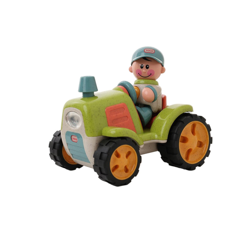 Set de joaca - Tractor &amp; Personaj interactiv, Boy - Tolo Bio