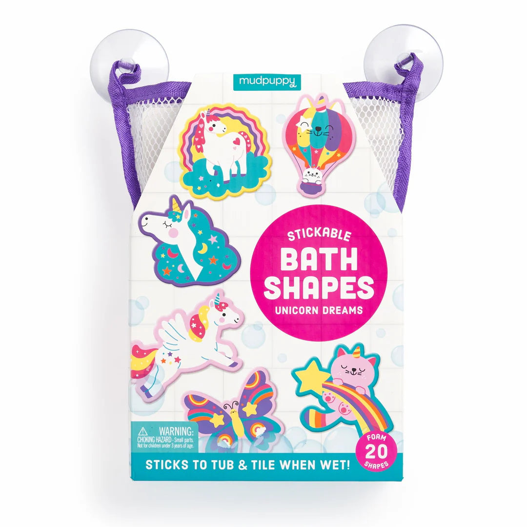 Joaca la baita, forme lipicioase din spuma - Unicorn Dreams - Mudpuppy