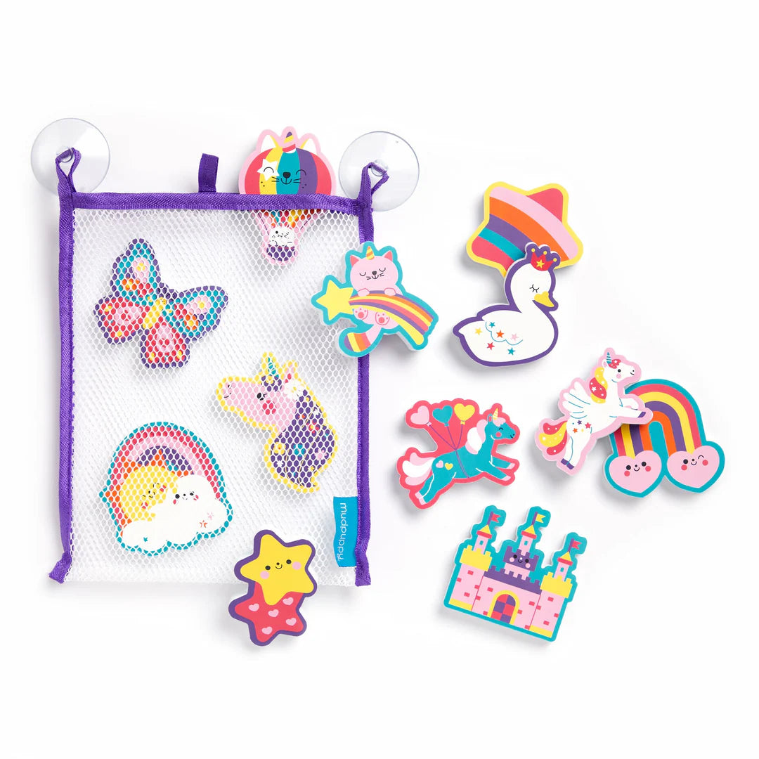 Joaca la baita, forme lipicioase din spuma - Unicorn Dreams - Mudpuppy