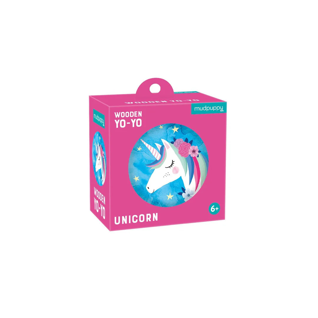 Yo-Yo din lemn - Unicorn - Mudpuppy